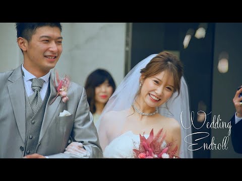 【千里阪急ホテル】結婚式　撮って出しエンドロール　外注業者の当日上映ムービー　大阪