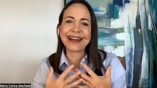 Entrevista a precandidata presidencial venezolana Maria Corina Machado