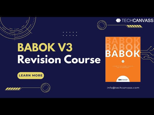 資格/検定 BABOK V3 BABOK V3 Revision Course | BABOK guide version 3