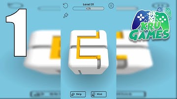 Paint the Cube Gameplay Walkthrough #1 (Android, IOS)