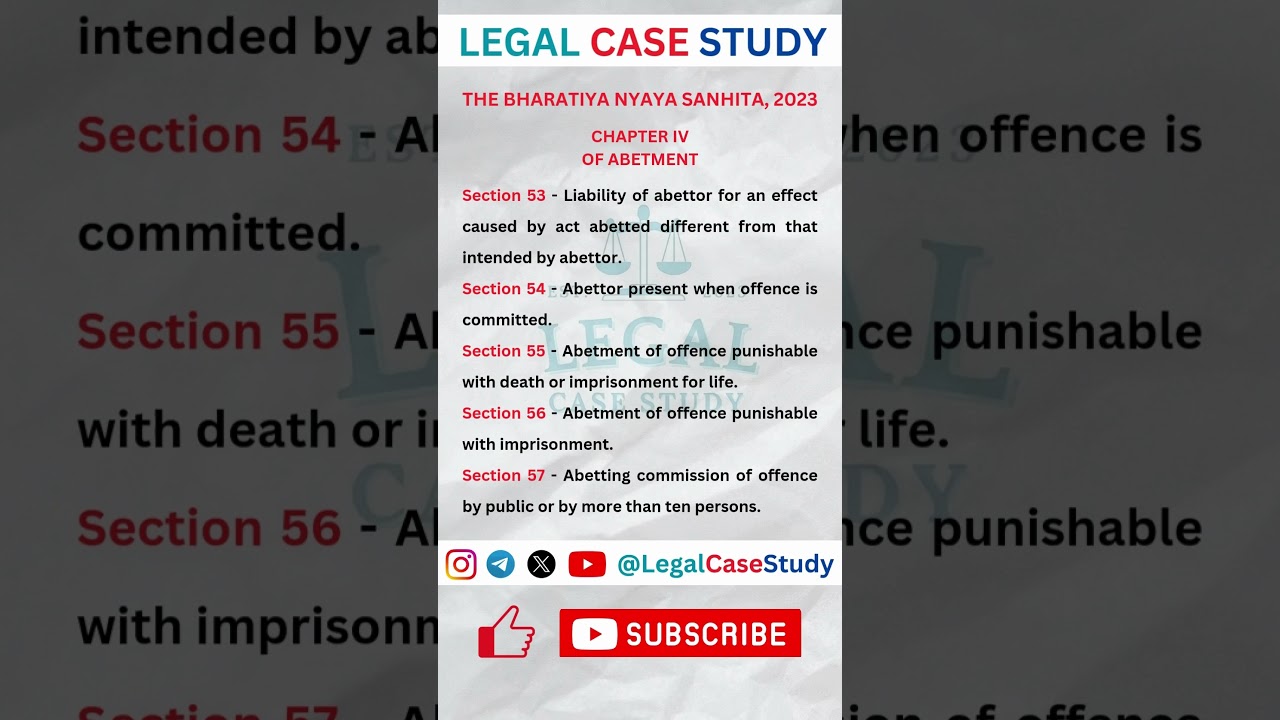 BNS | Chapter 4 | Legal Case Study | Part-2