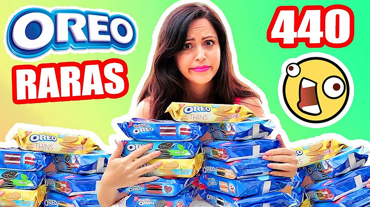 PROBANDO LAS OREOS MAS RARAS DEL MUNDO! 11 Sabores 440 Galletas! SandraCiresArt