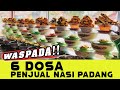 6 dosa penjual nasi padang yang bukan orang minang asli