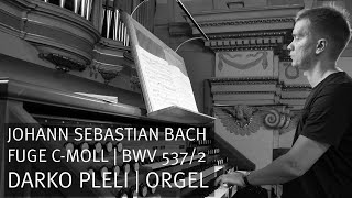 J S Bach Fuge C-Moll Bwv 5372 Darko Pleli Orgel