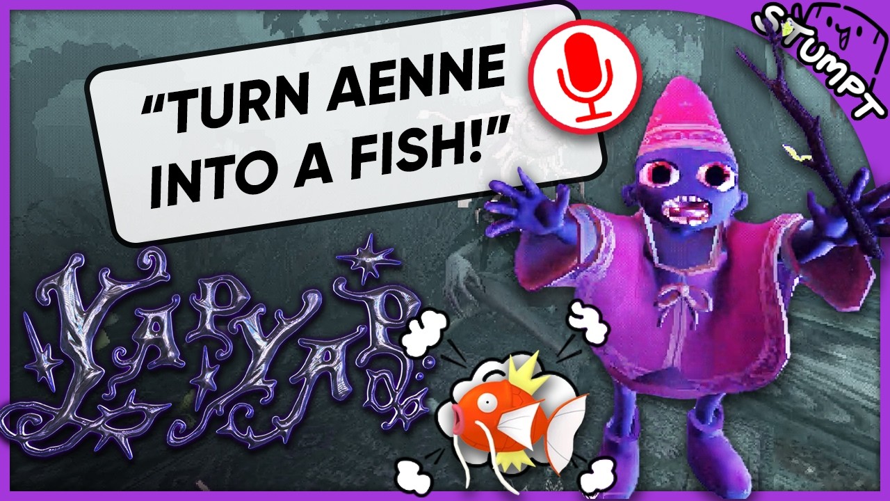 Cast Spells on your Friends with your Voice! - YAPYAP (4-Player Gameplay)