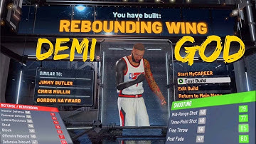 BEST DEMIGOD BUILD IN THE GAME! HOW TO CREATE A REBOUNDING WING!