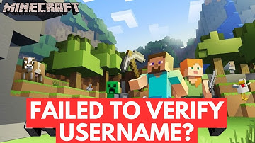 How to Fix Failed to Verify Username and Minecraft Server Aternos 2024 | Minecraft Tutorial