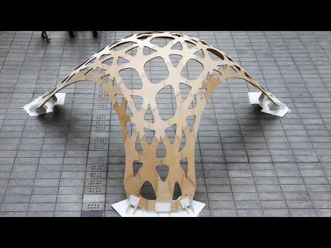 Robotic Timber Construction Workshop led by Southeast University, DADA 2017, Nanjing
