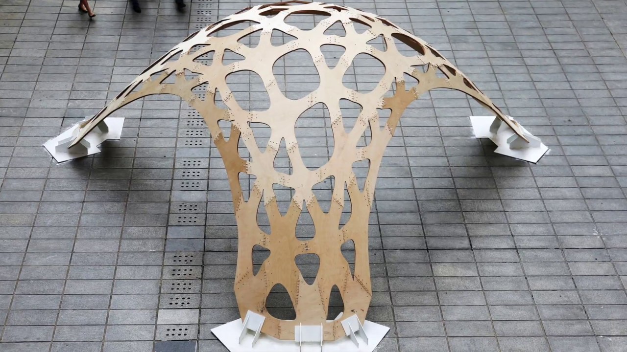 Robotic Timber Construction Workshop led by Southeast University, DADA 2017, Nanjing