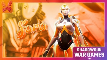 SHADOWGUN WARGAMES (closed beta) | SARA review gameplay | 1080p 60fps