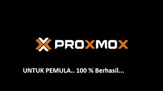 INSTALL PROXMOX VE versi 6.2,  UNTUK PEMULA