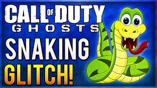 COD Ghosts: SNAKE GLITCH! Funny Snaking Glitch/Superman Glitch Tutorial!