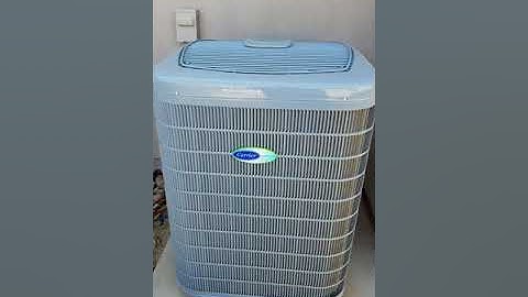 How quiet is a Carrier Infinity Series Variable Speed A/C system?