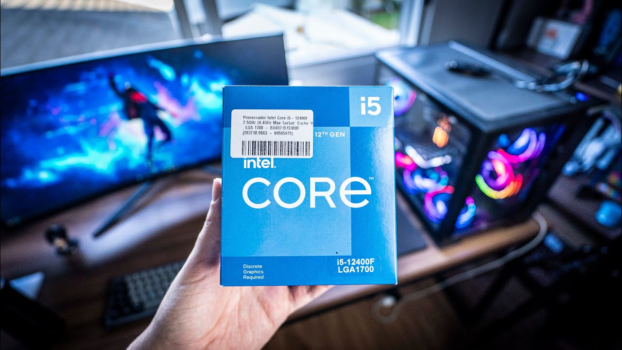 【動作確認済】Intel Core i5-12400F LGA1700 Processador Intel Core i5-12400F 12ª Geração 6 Núcleos e 12