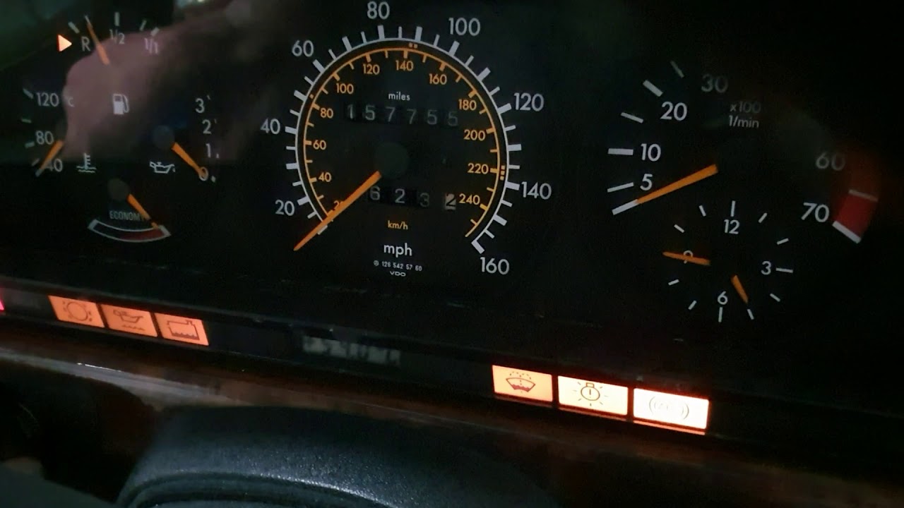 W126 test new fuel pump relay and multifunction relay YouTube