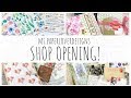 ANNOUNCEMENT | Etsy Shop Opening - ms.paperloverdesigns! | Shop Share