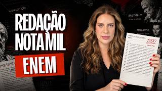 Como Fazer um Redação do ENEM 2026 NOTA MIL | Introdução, Desenvolvimento e Conclusão