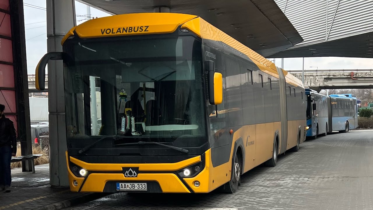 Credobus Econell 18 Next €6 AA-JB-333 Volánbusz 🇭🇺