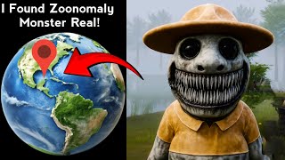I Found Zoonomaly Jumpscares Monster In Google Maps And Google Earth