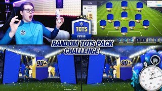 NEUE SERIE!! 90+ TOTS RANDOM PACK Squad Builder Challenge😱🔥😱Fifa 18 Team of the Season💎Ultimate Team