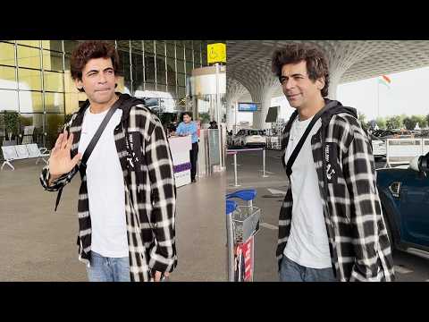 Sunil Grover Spotted At Mumbai Airport