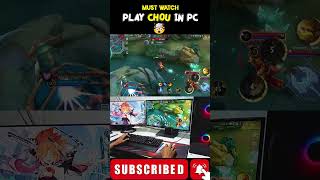 Pc Handcam Mobile Legends🤯Chou Handcam Gameplay🔥 MLBB screenshot 1