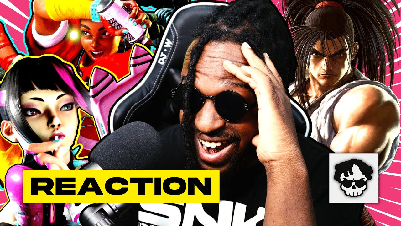 REACTION - STREET FIGHTER 6 KIMBERLY & JURI - GAROU 2 - KOFXV SEASON 2 REVEAL