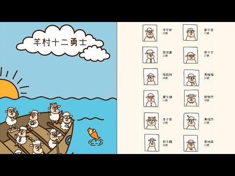 香港禁书赏析：儿童绘本《羊村系列》之《羊村十二勇士》（中文配音字幕）