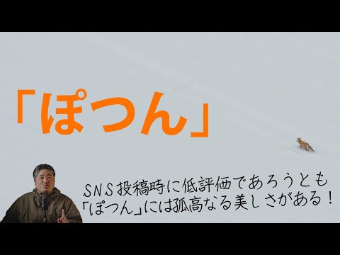 【ビギナー脱却撮影術】「ぽつん」構図のススメ - SNSで低評価であろうとも、「ぽつん」には孤高なる美しさがある！