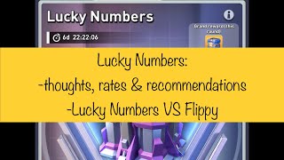 TOPWAR: LUCKY NUMBERS : let’s talk : rates , recommendations & how good is this event‼️