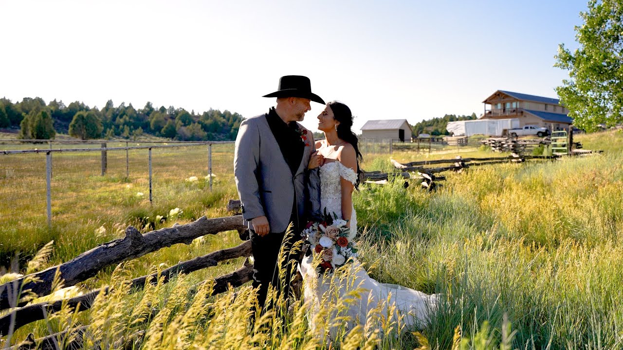 Brady & Sharilyn | The Wildflower, Alton UT | AW Creates