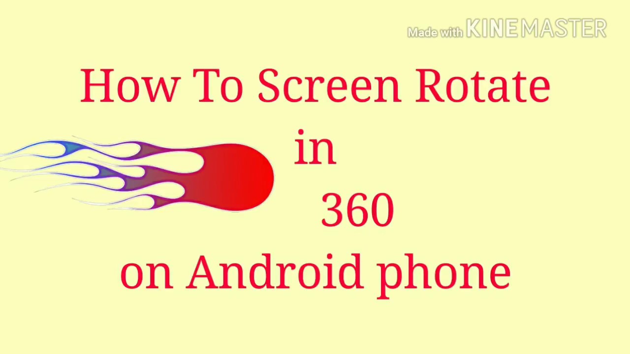 How to Screen Rotate in Android phone📱📲📲📲 - YouTube
