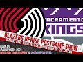 Portland Trail Blazers @ Sacramento Kings Postgame Show (Game #9)