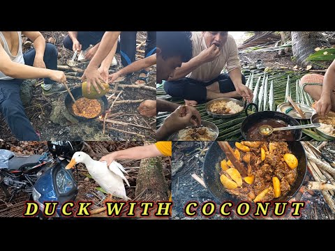 Matam kuirabagi matungda .... NGANUGA YUBI MAHIGA THONGBA HWRE|| DUCK 🦆 WITH COCONUT 🥥