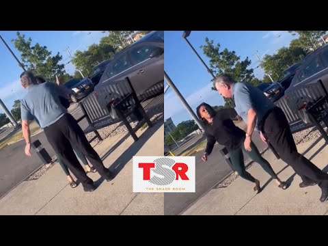 VIRAL VIDEO: Mother goes off after being slapped by a man outside longhorn steakhouse