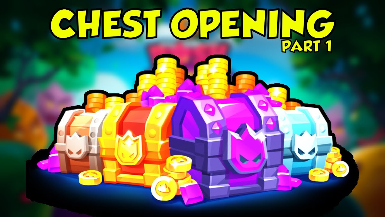 Rush Royale Chest Opening Collect Rewards Arena 1-4