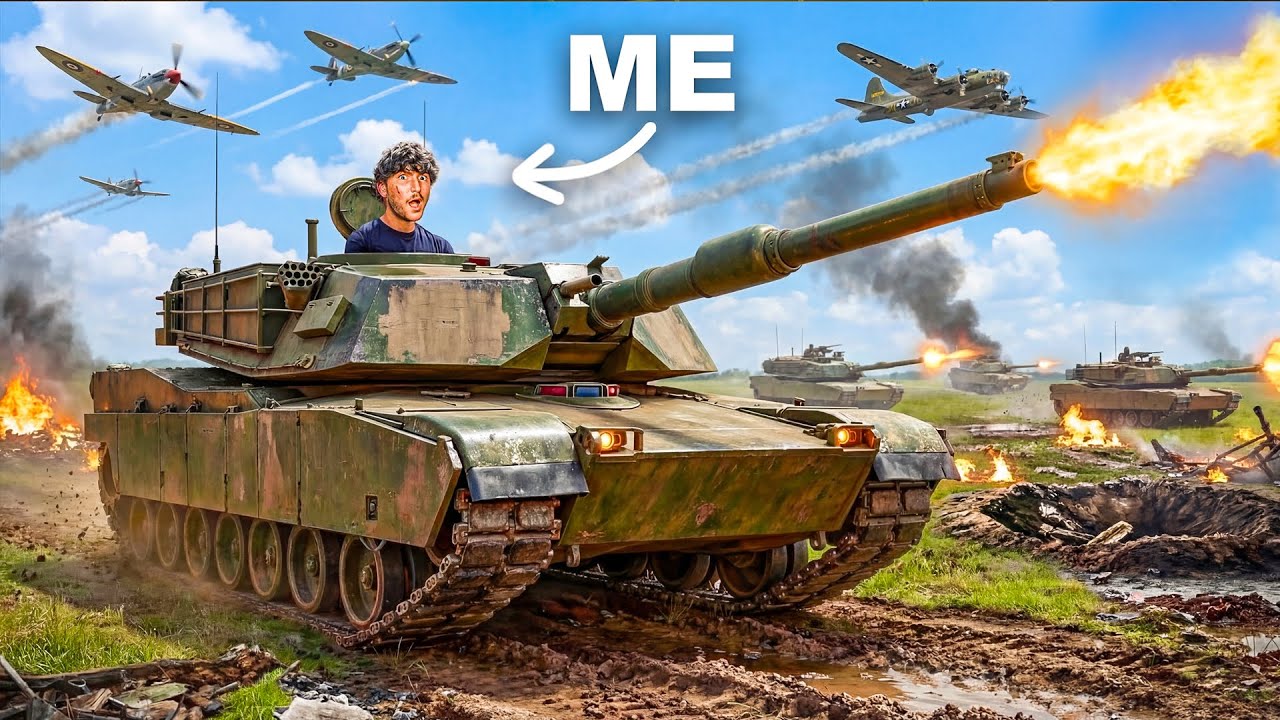 I Went to WAR in a TANK..