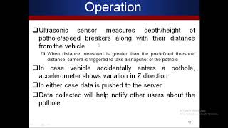 Design, Development and Testing of Automatic Pothole Detection and Alert System