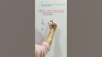 Avoid mistake while using CROSS-MULTIPLICATION METHOD ✅✌#fractions #mathstricks #viralshorts #tips
