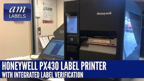 Honeywell PX940 Industrial Label Printer with Integrated Label Verification