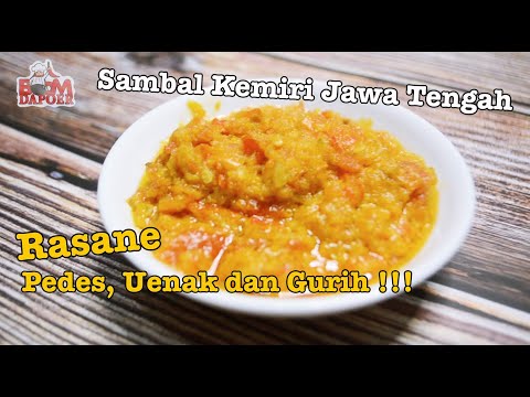 Cara Bikin Sambal Kemiri