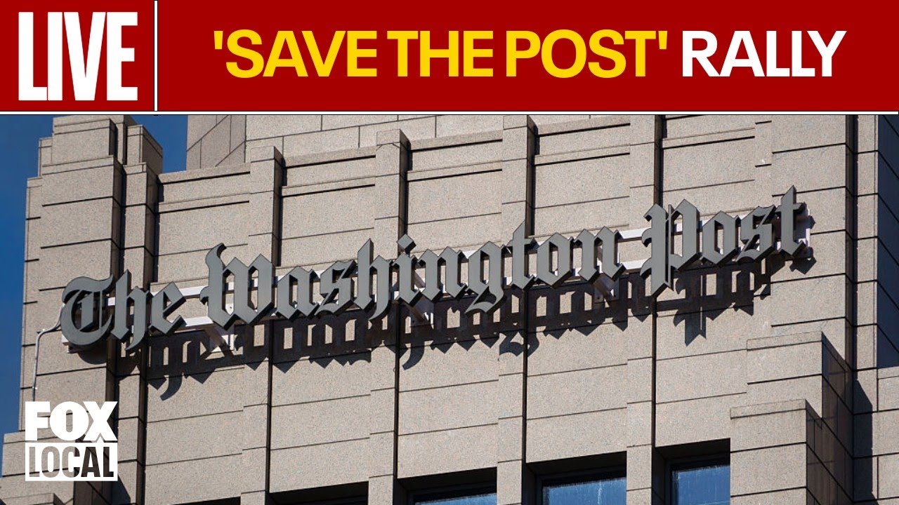 LIVE: 'Save the Post' rally in Washington, D.C.