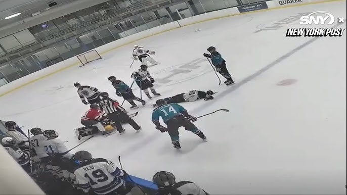 High school hockey's post goes viral after fatal skate slashing