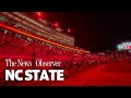 Watch the light show in NC State football