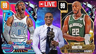 NBA 2k24 Myteam LIVE! New Dark Matters and Bold Set Available *Grind to 50K Subs*