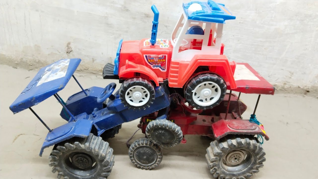 diy tractor l tractor vs tractor HMT 5911 l tractor fight l dumper