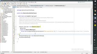 Abstraction and Interface