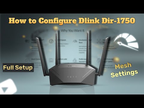 D-Link DIR 1750 Router | Change WiFi Password & Set Up as Extender