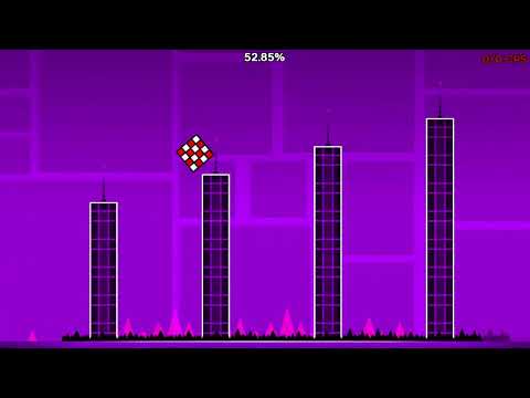 stereo madness but 10 fps 100%-geometry dash