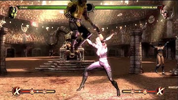 MK9 | How to punish Sonya